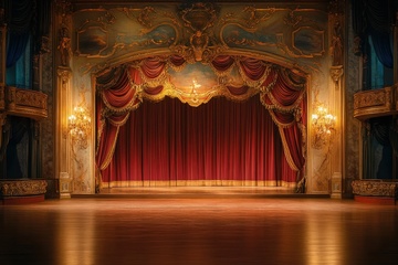 剧院里的大舞台