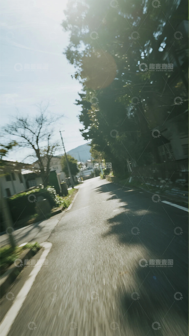高清大图下载【趣麦麦图】街景快速移动摄影