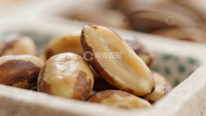 高清大图下载【趣麦麦图】巴西坚果  厚重  大果