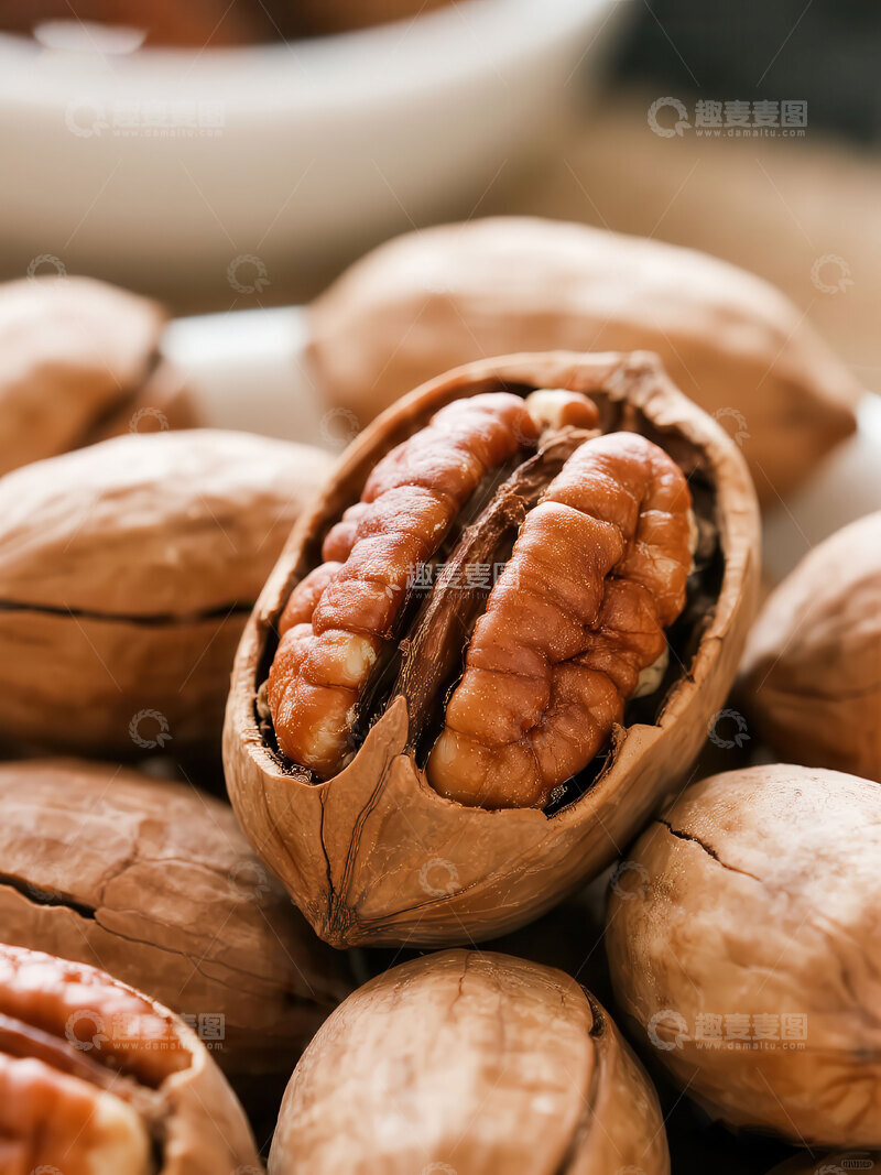 高清大图下载【趣麦麦图】碧根果  甜香  淡甜 