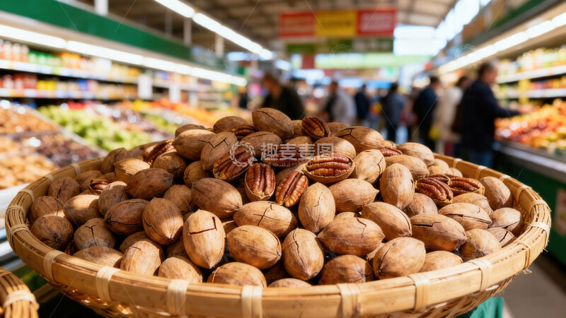 高清大图下载【趣麦麦图】碧根果  甜香  养心