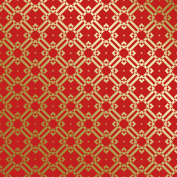 红金中式喜庆花纹背景268