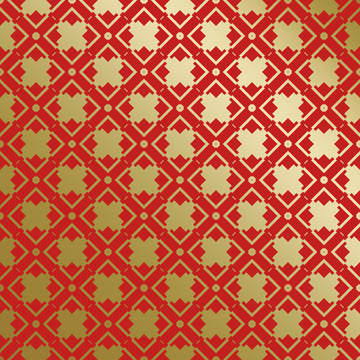 红金中式喜庆花纹背景251