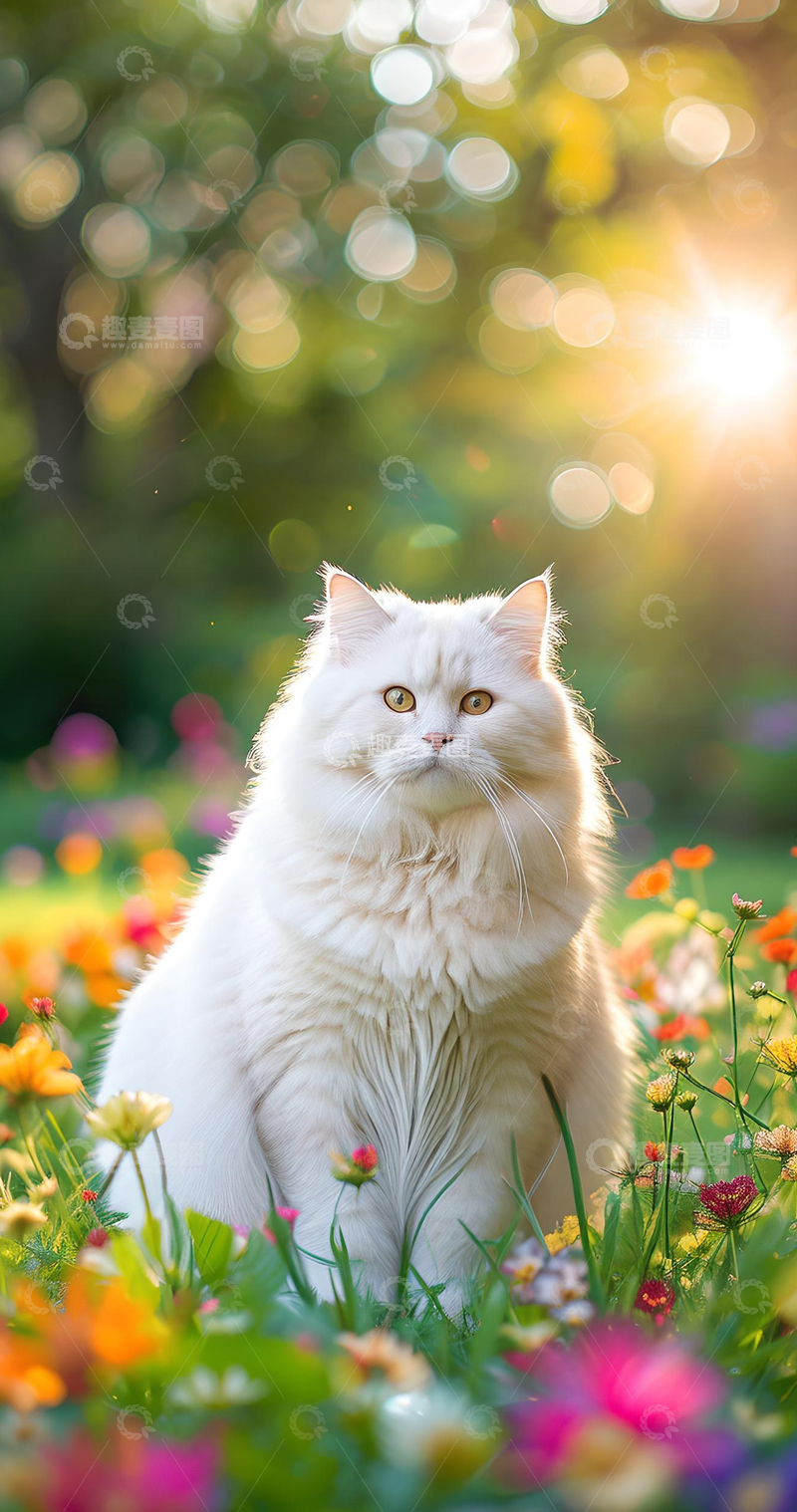 高清大图下载【趣麦麦图】治愈系可爱猫咪壁纸3