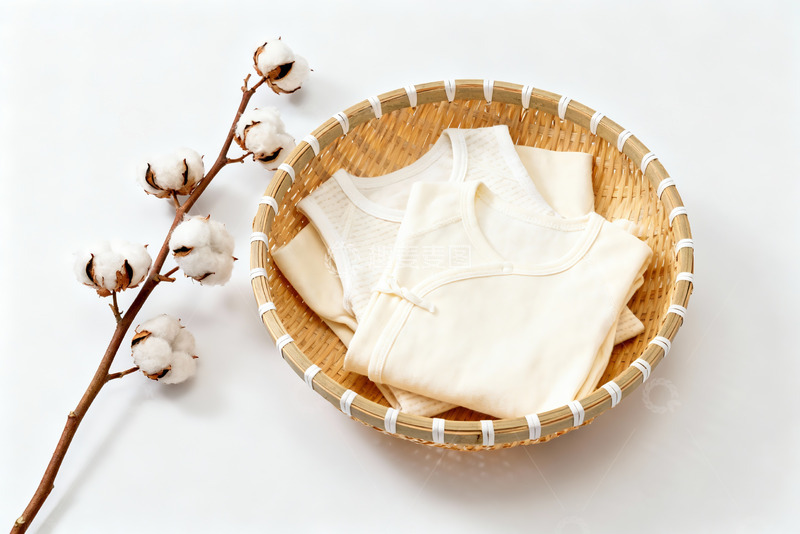 高清大图下载【趣麦麦图】棉花纯棉棉絮婴儿衣服0