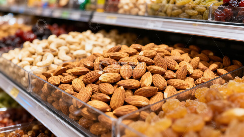 高清大图下载【趣麦麦图】杏仁  美白  美味 