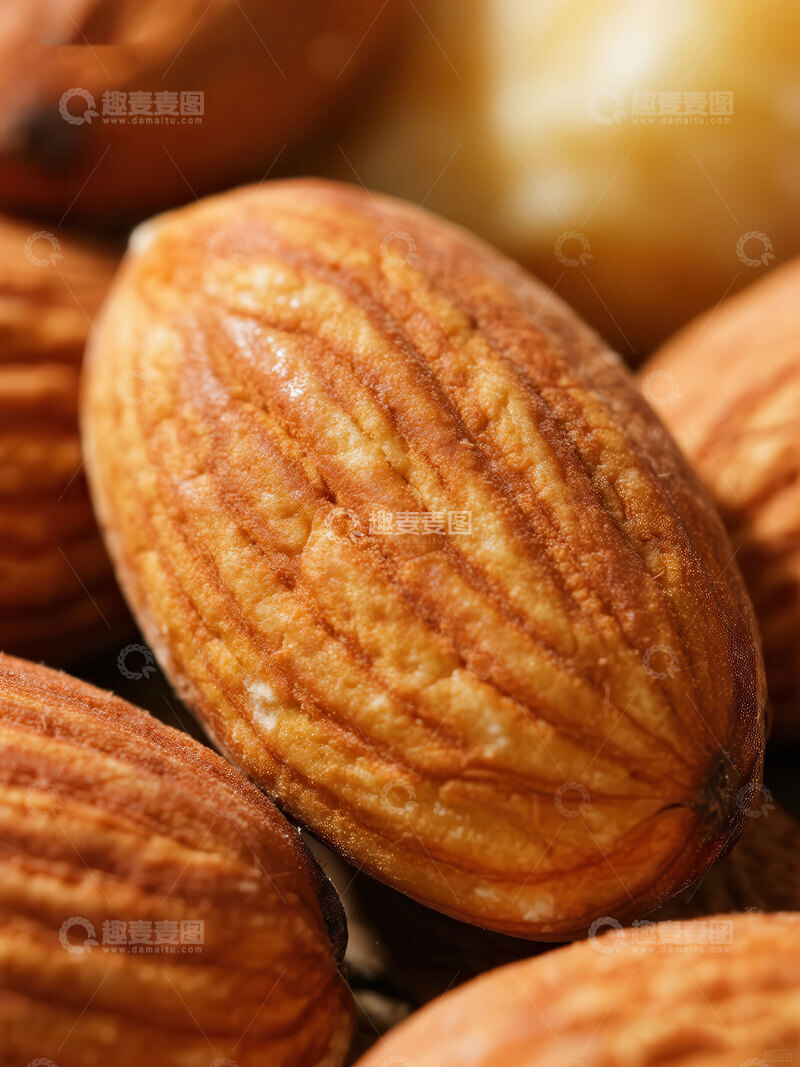 高清大图下载【趣麦麦图】杏仁  美白  浅褐 