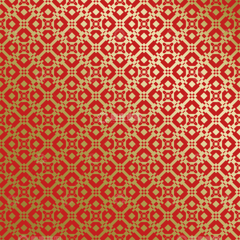 源文件下载【趣麦麦图】红金中式喜庆花纹背景292