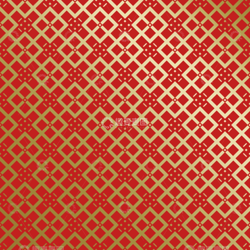 源文件下载【趣麦麦图】红金中式喜庆花纹背景287
