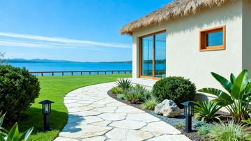 海滨度假别墅风景摄影