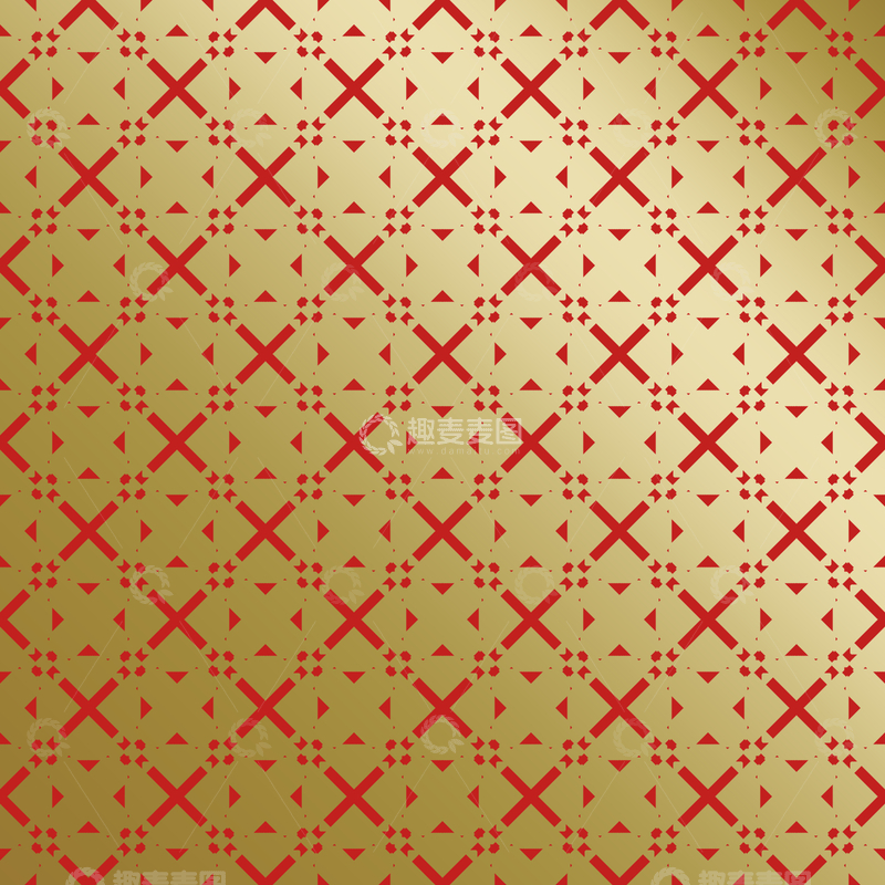 源文件下载【趣麦麦图】-红金中式喜庆花纹背景278