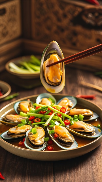 中式烹饪海鲜美味