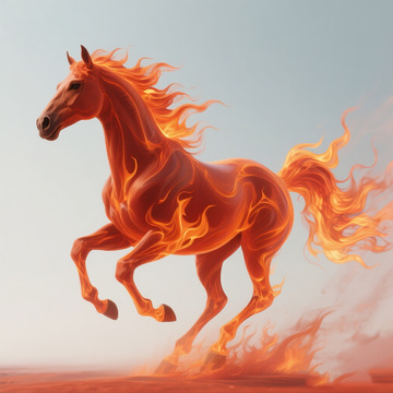 马与火焰融合3