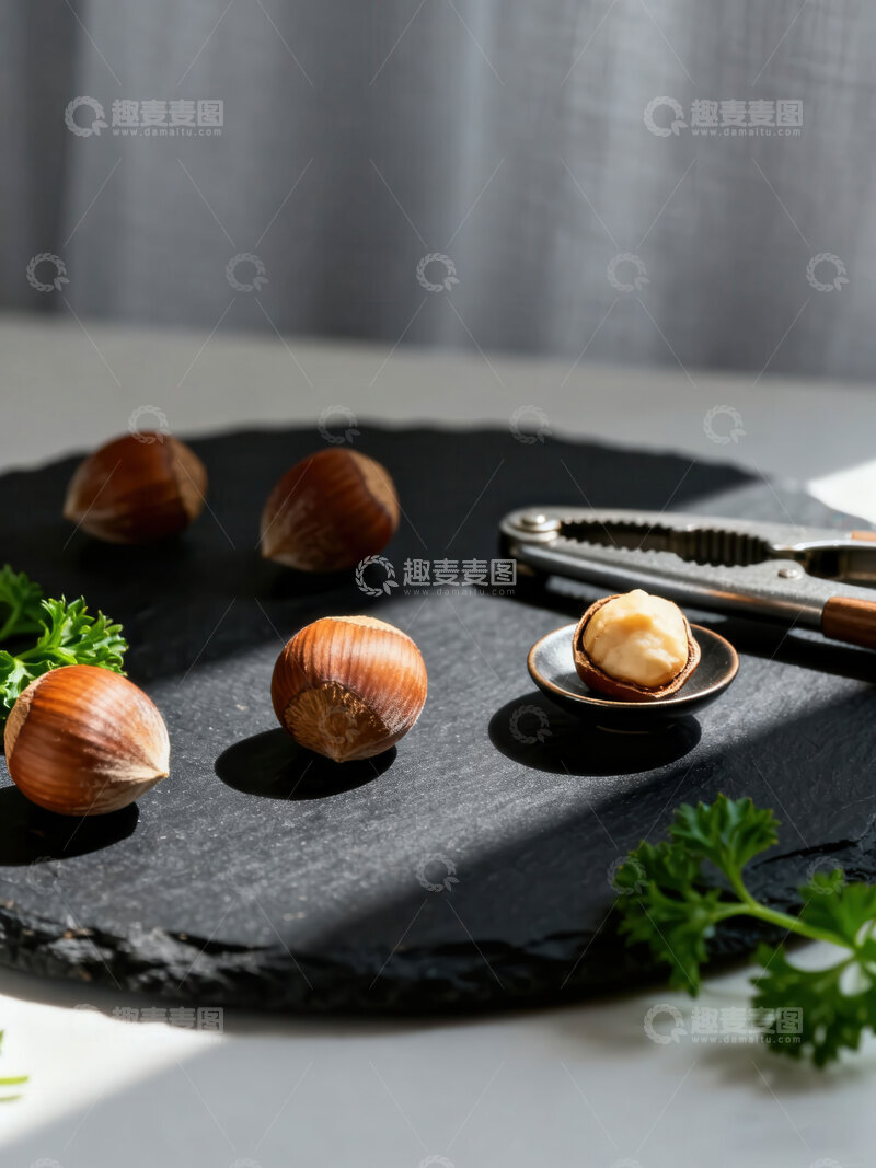 高清大图下载【趣麦麦图】榛子  圆润  香醇  