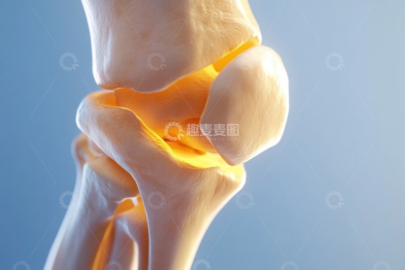 高清大图下载【趣麦麦图】-人体腿骨骨骼摄影