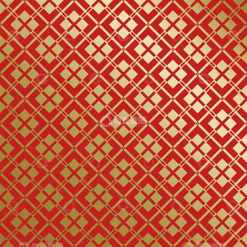 源文件下载【趣麦麦图】-红金中式喜庆花纹背景314