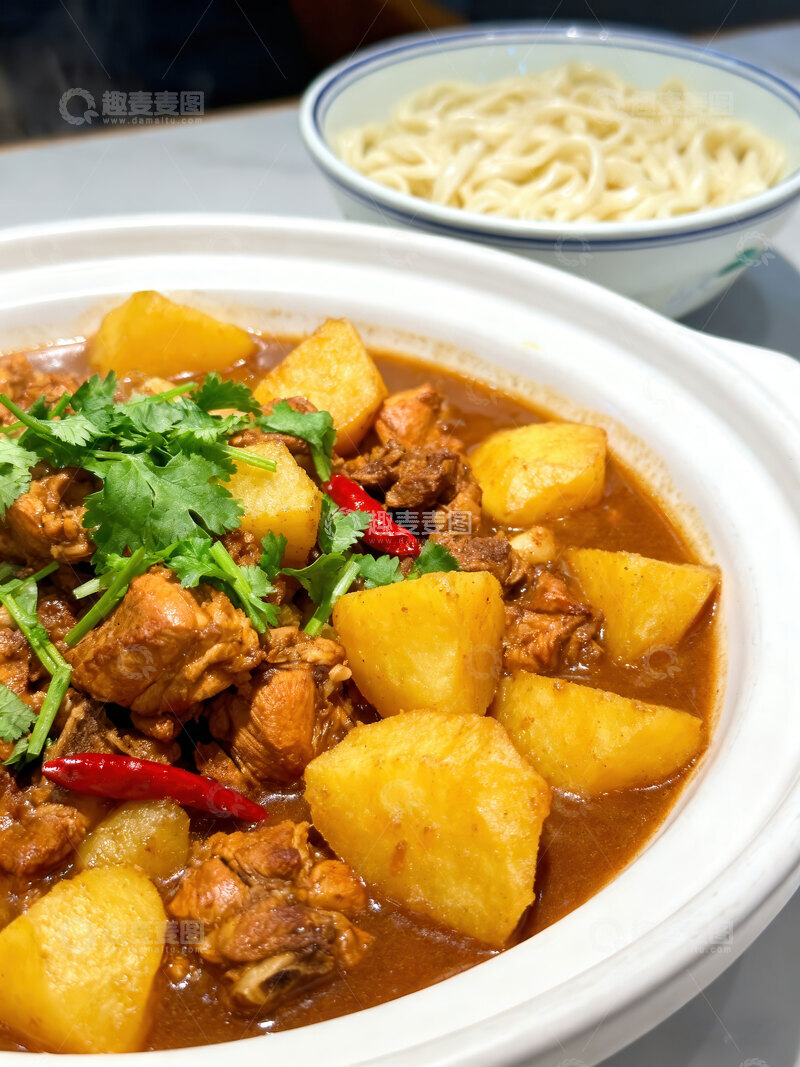 高清大图下载【趣麦麦图】大盘鸡  土鸡  香醇