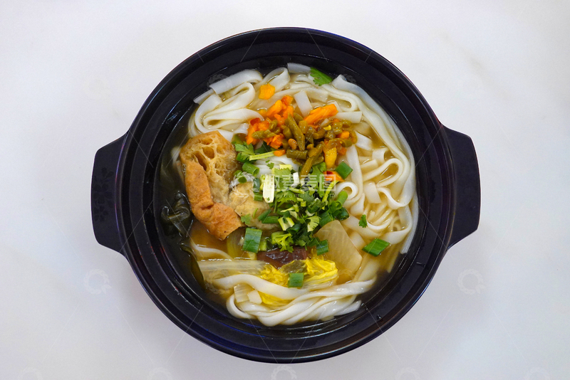 高清大图下载【趣麦麦图】早餐砂锅河粉