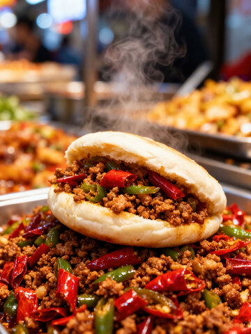 夹馍  酥脆  匠心