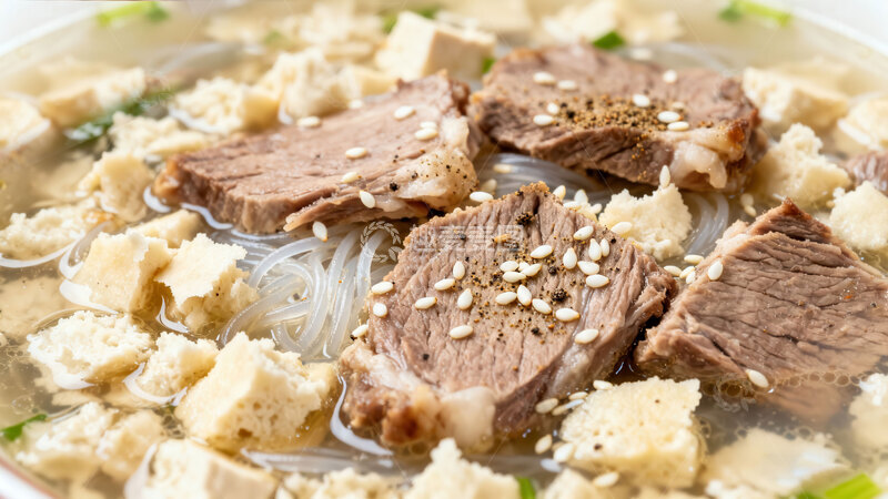 高清大图下载【趣麦麦图】泡馍  绵密  品质  