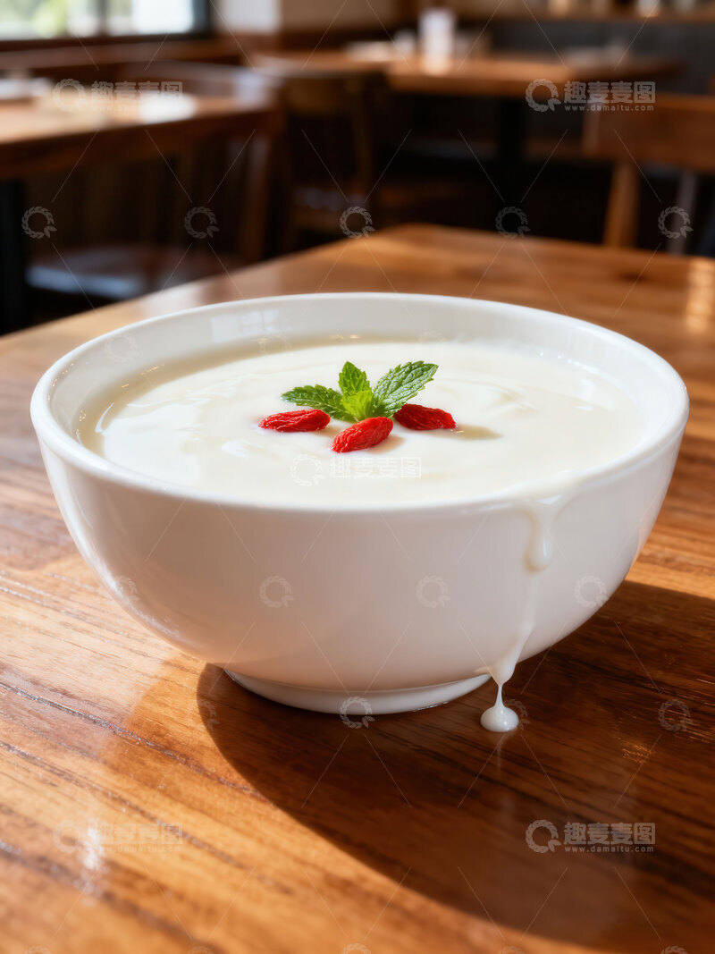 高清大图下载【趣麦麦图】酸奶  醇厚  天然  