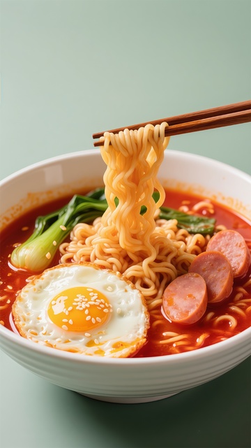 拉面美食摄影图片