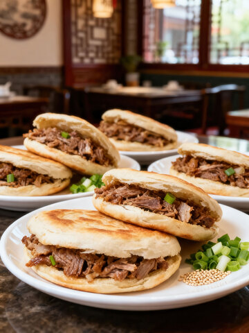 夹馍  酥脆  经典