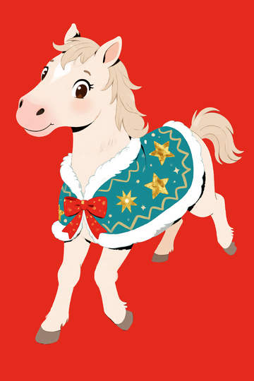 马年春节主题小马12