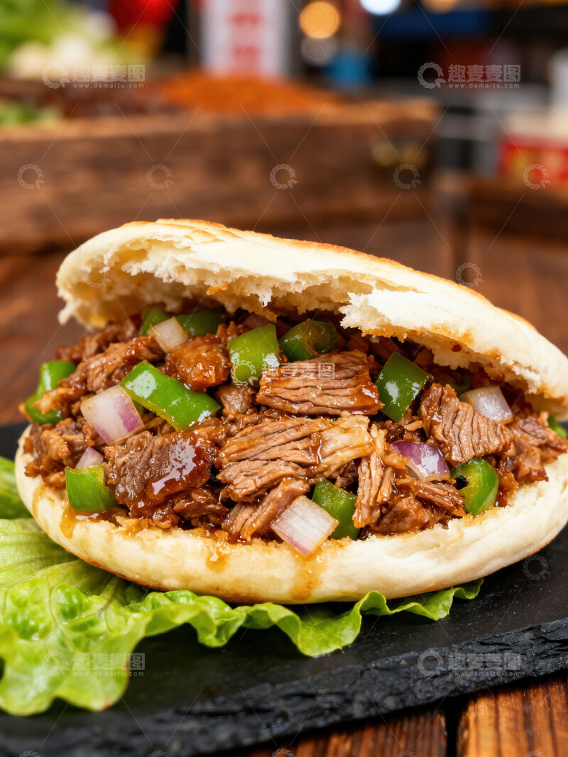 高清大图下载【趣麦麦图】夹馍  酥脆  记忆