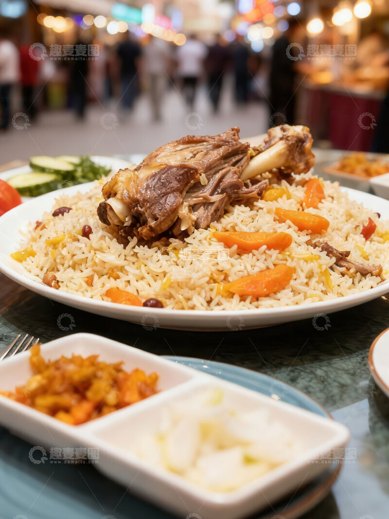 高清大图下载【趣麦麦图】手抓饭  米香   滋补