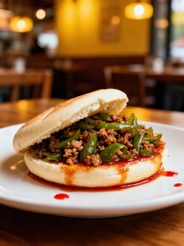 夹馍  酥脆  早餐