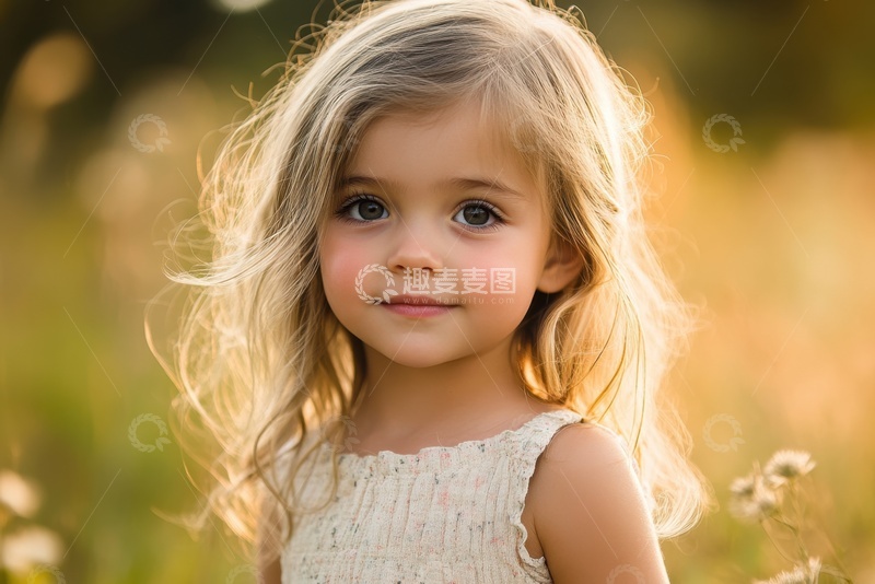 高清大图下载【趣麦麦图】可爱的外国小孩