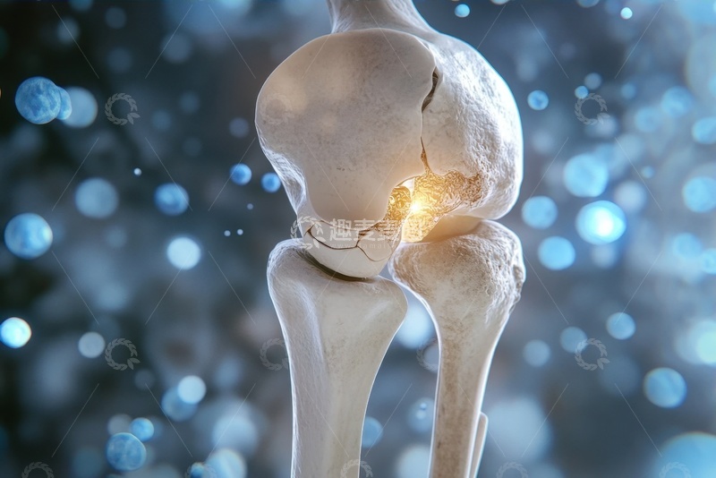 高清大图下载【趣麦麦图】人体腿部骨骼特写摄影