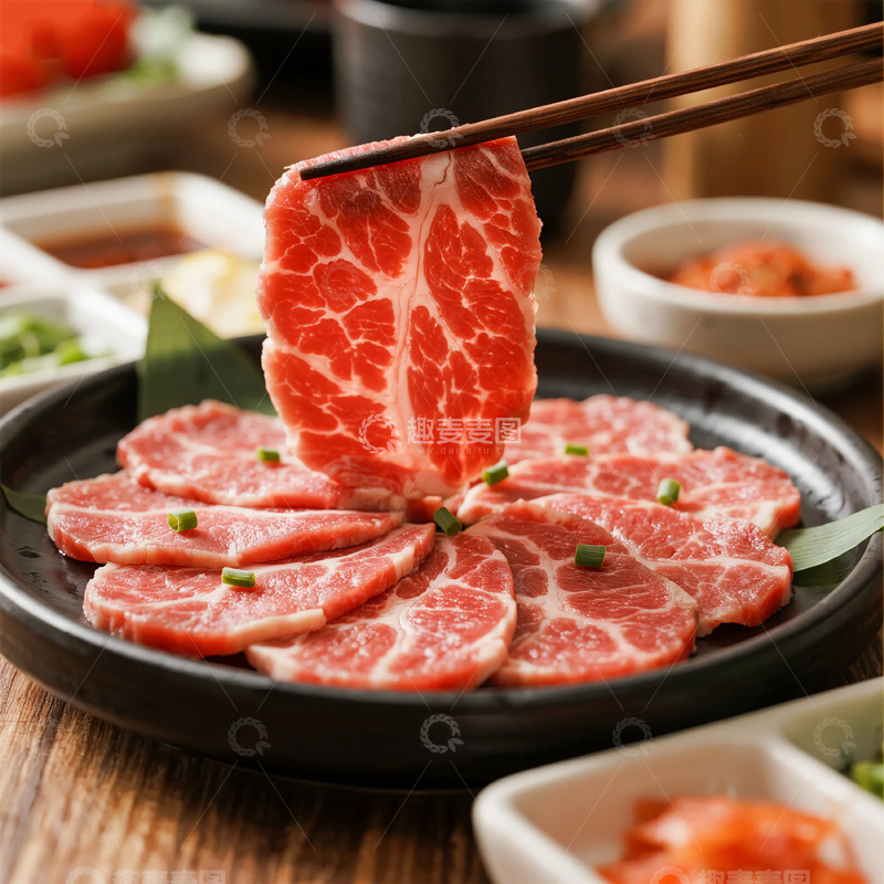 高清大图下载【趣麦麦图】烤肉美食摄影图片