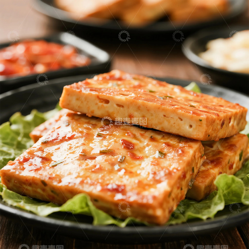 高清大图下载【趣麦麦图】韩式辣炒豆腐美食摄影