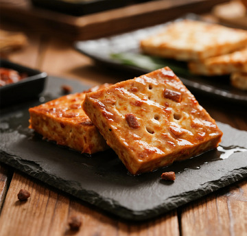 香脆豆腐干美食摄影