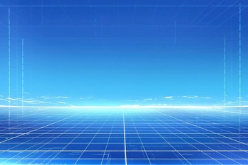 蓝色线条科技感背景