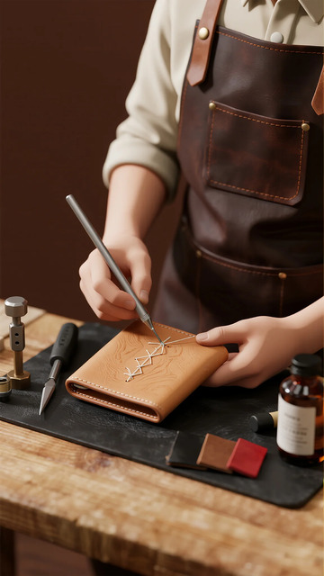 皮革工艺手工皮具制作