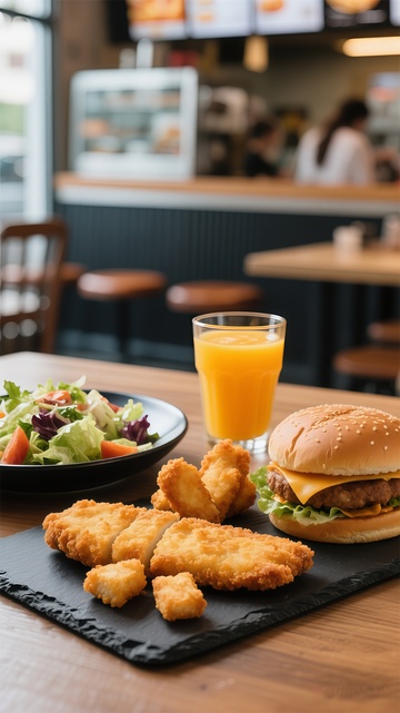 快餐店美食套餐