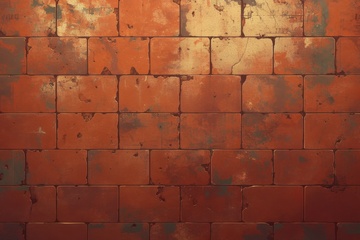 红砖石墙背景