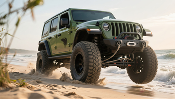 越野车海滩冒险