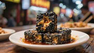 臭豆腐  异香  小吃 