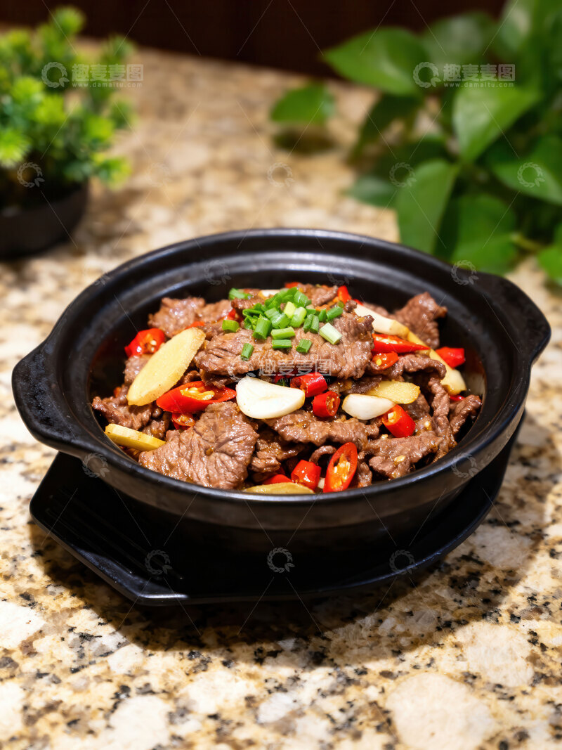 高清大图下载【趣麦麦图】-炒牛肉  滑嫩  下饭 