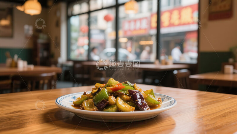 高清大图下载【趣麦麦图】地三鲜  争议  醇厚 