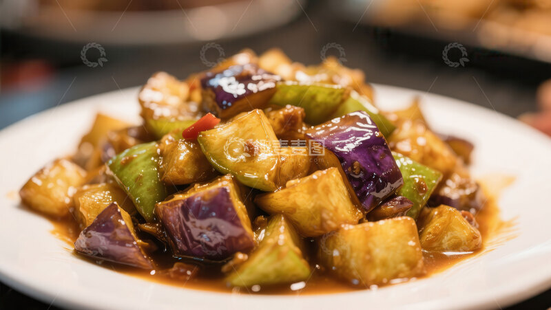 高清大图下载【趣麦麦图】地三鲜  争议  热乎  