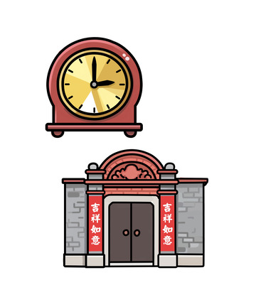 老上海街道建筑元素3