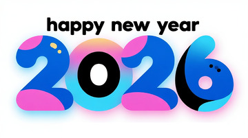 2026新年彩标设计