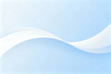 蓝色光带曲线抽象艺术设计素材0