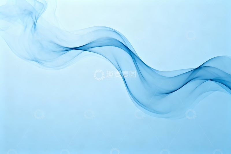 高清大图下载【趣麦麦图】动感蓝光曲线创意设计背景图