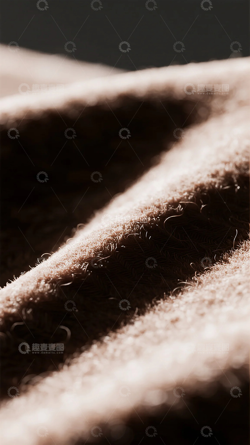 高清大图下载【趣麦麦图】细腻织物光影特写